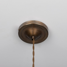 Mullan Lighting MLP390SATBRS - La-Paz Pendant | Satin Brass